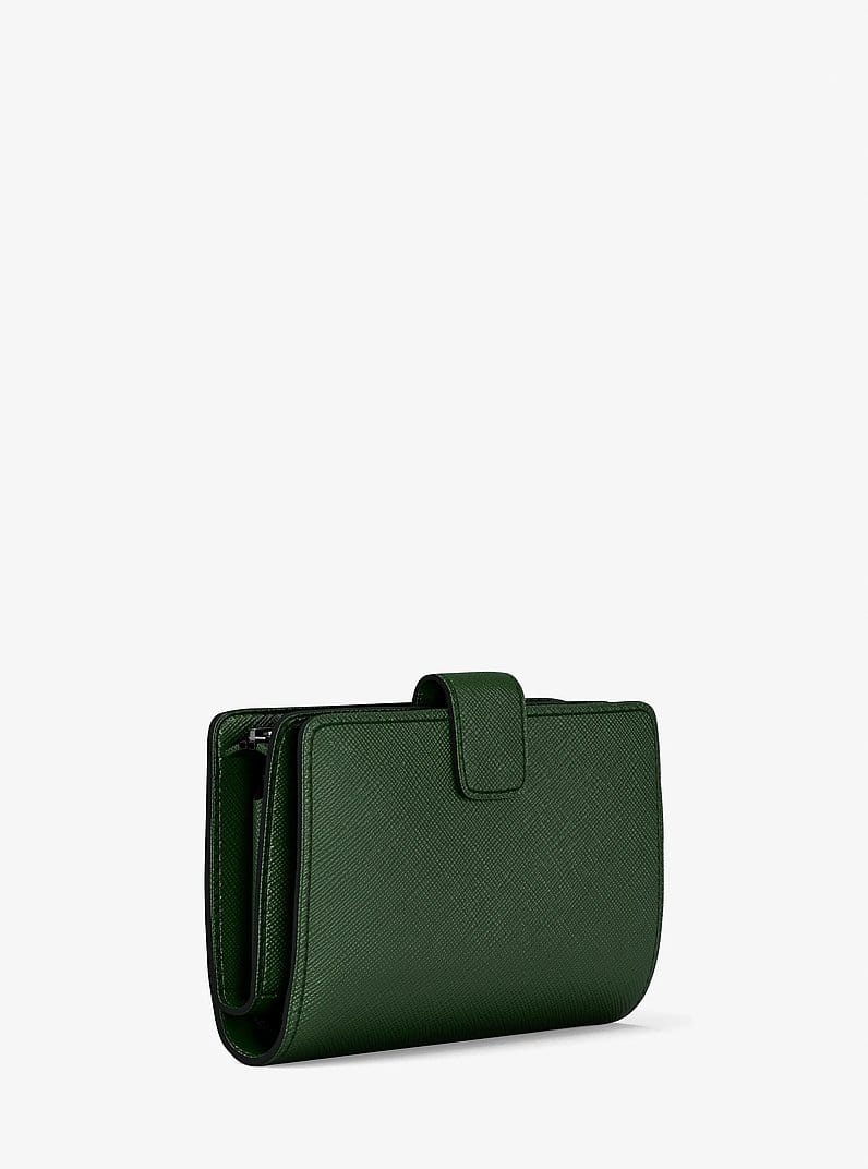 Jet Set Travel Medium Saffiano Leather Wallet