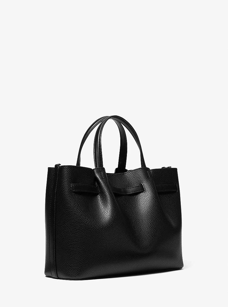 Carson Medium Pebbled Leather Satchel
