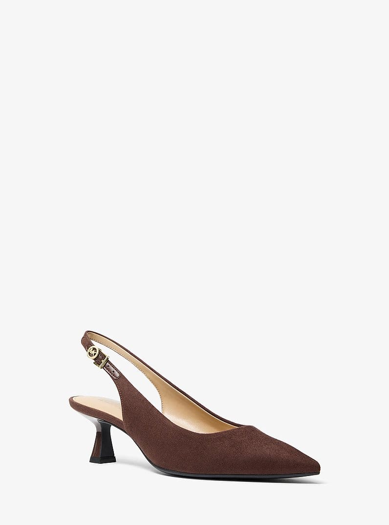 Amali Polyester Microsuede Pump