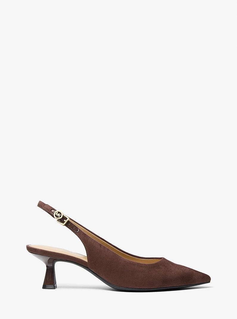Amali Polyester Microsuede Pump