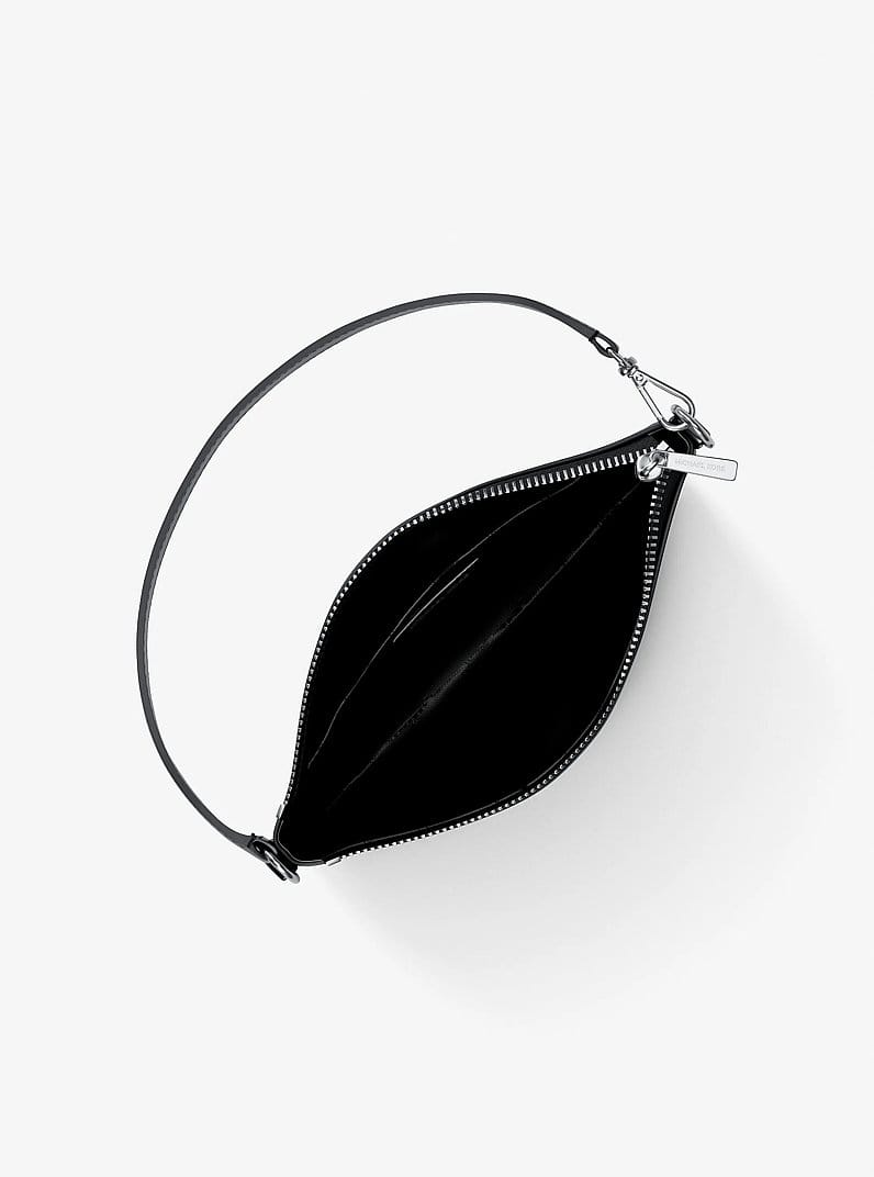 Jet Set Travel Small Signature Logo and Smooth Wristlet