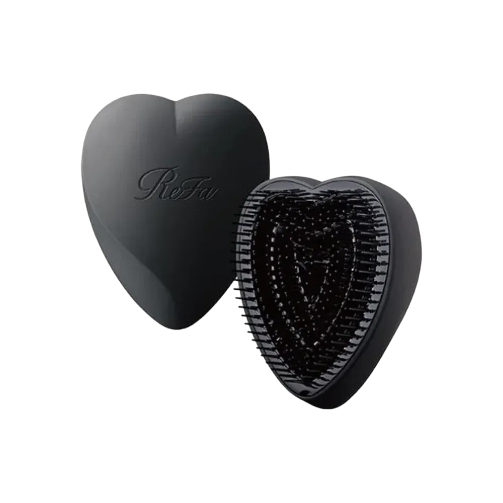 Refa Heart Brush Mat Black