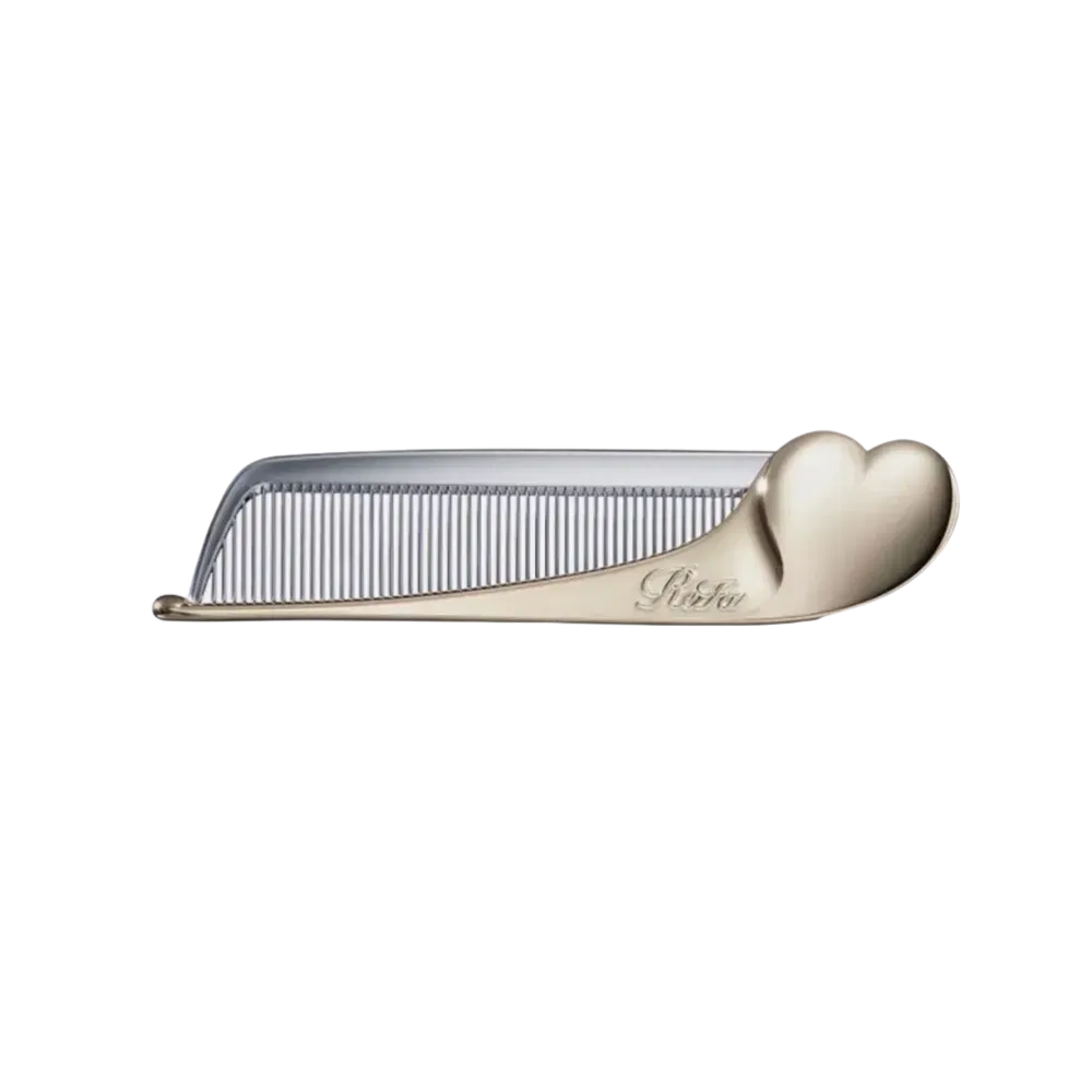 Refa Heart Comb Aira Champagne Gold