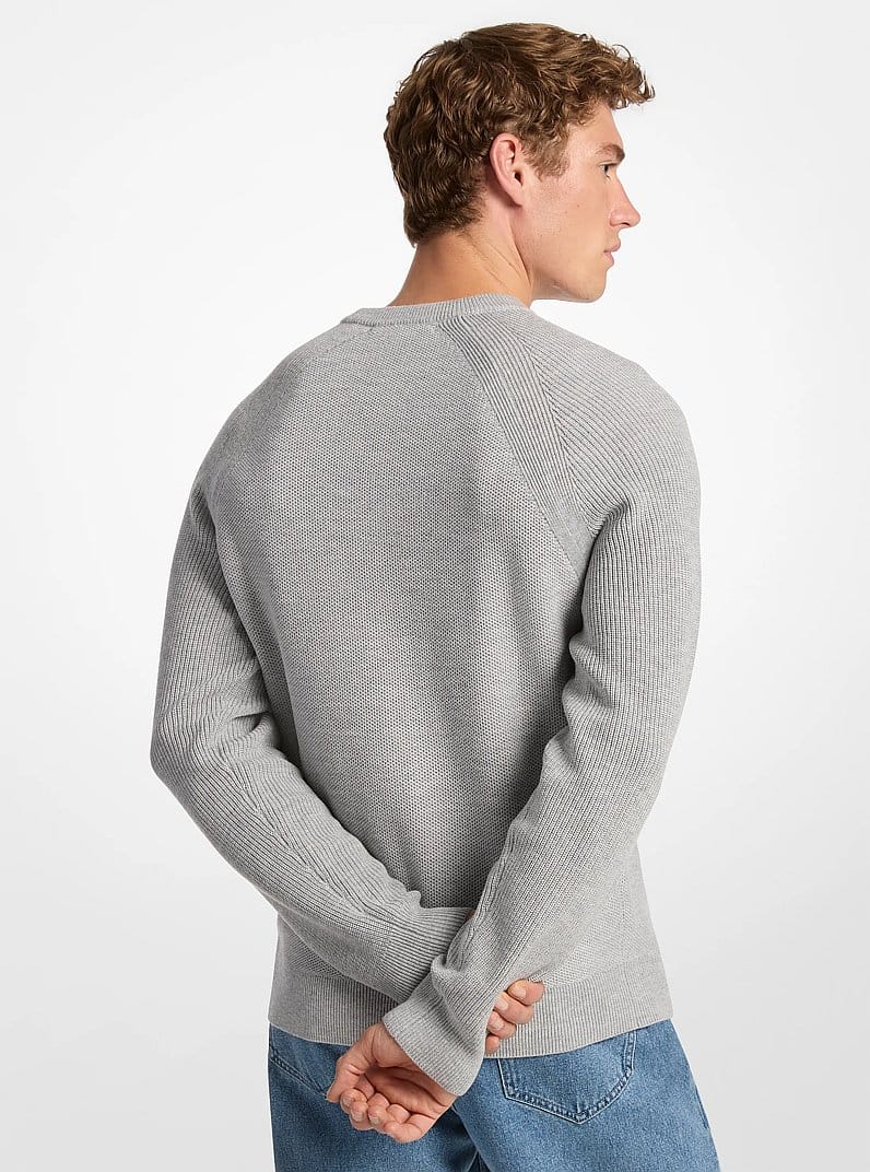 Wool Blend Crewneck Sweater