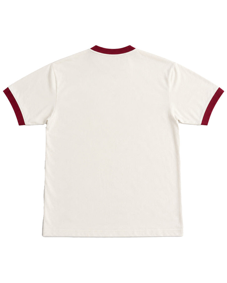 Cerise Seal Ringer Tee