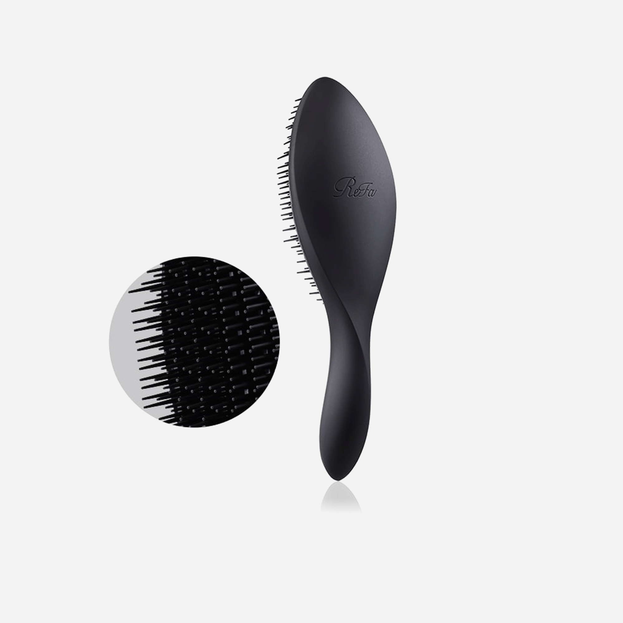 ReFa Aile Brush Matte Black