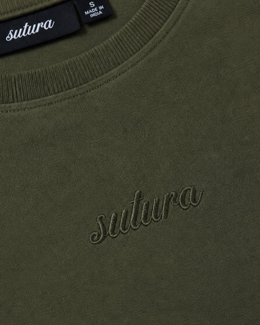 OLIVE SIGNATURE TEE