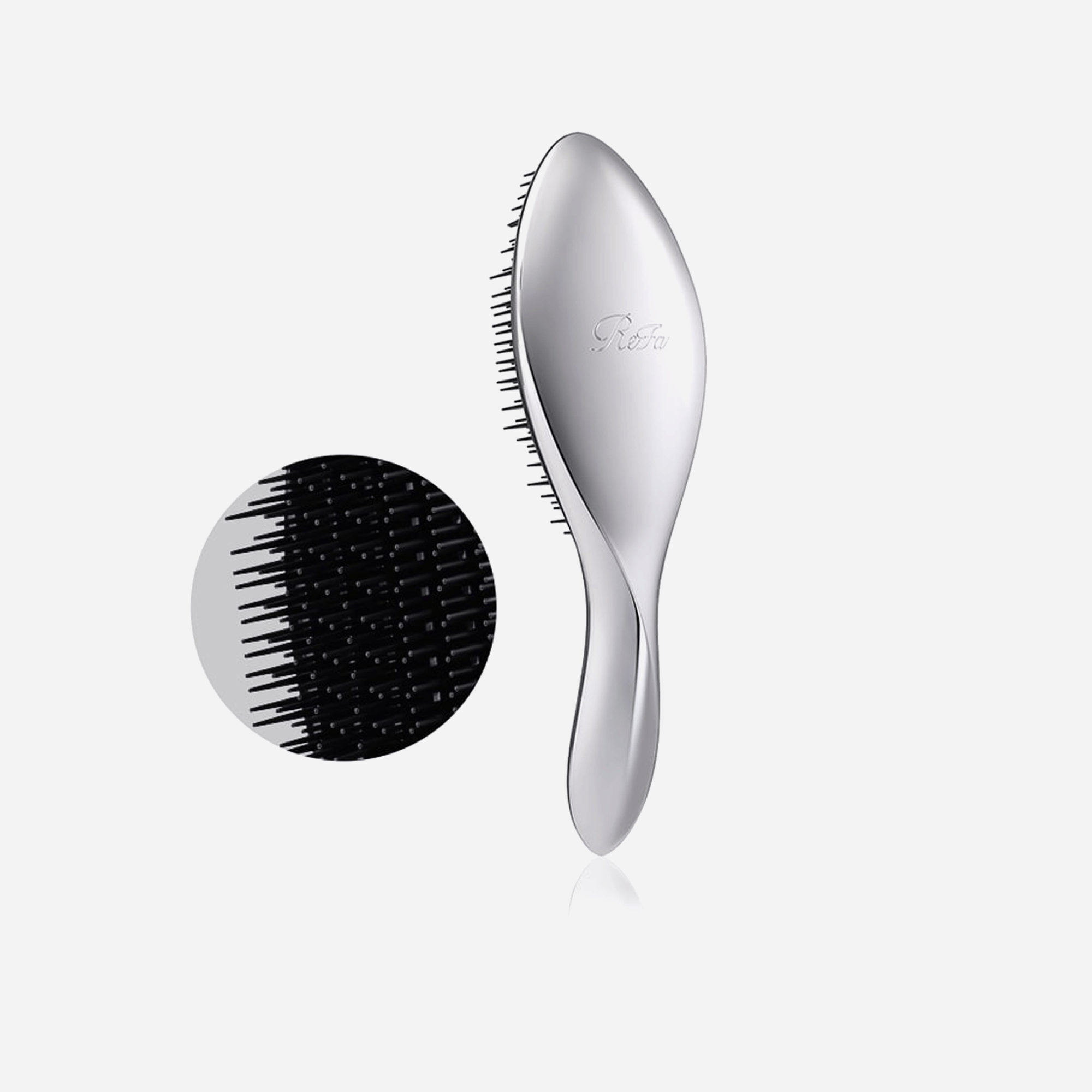 ReFa Aile Brush Silver