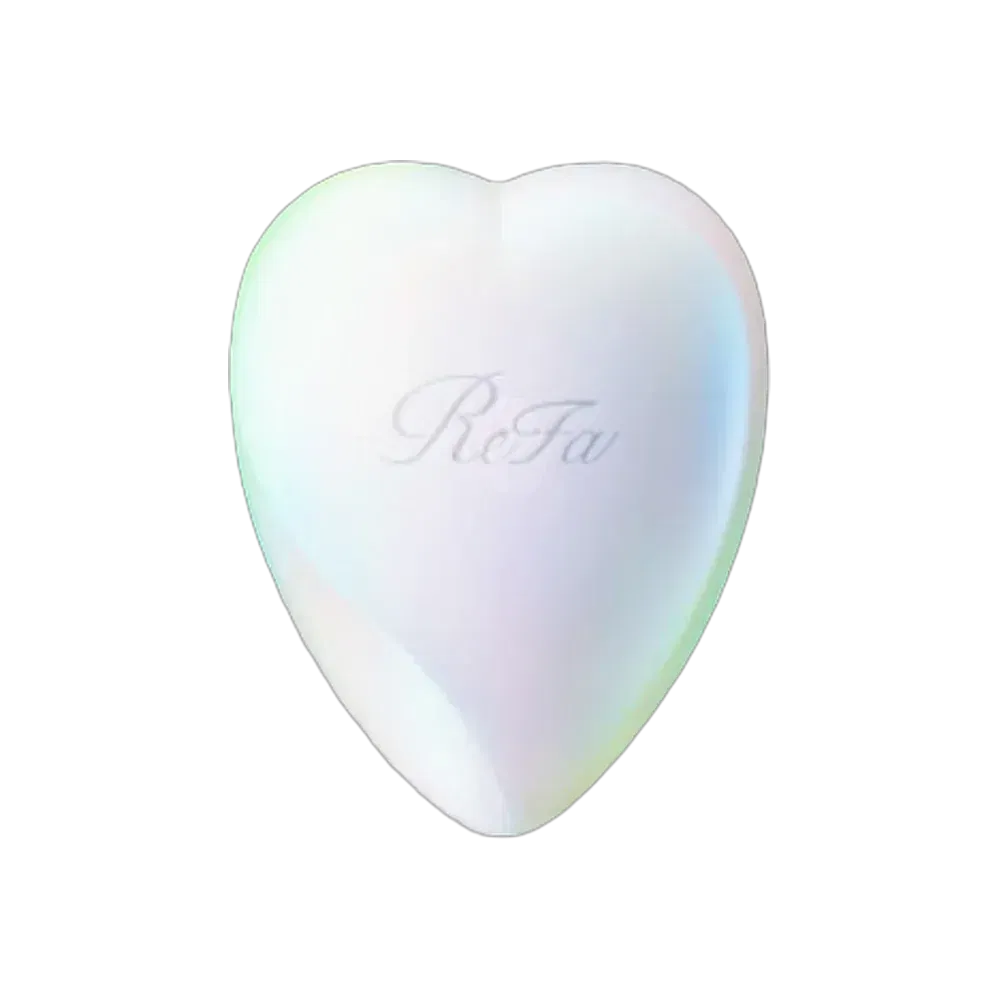 Refa Heart Brush Aurora White