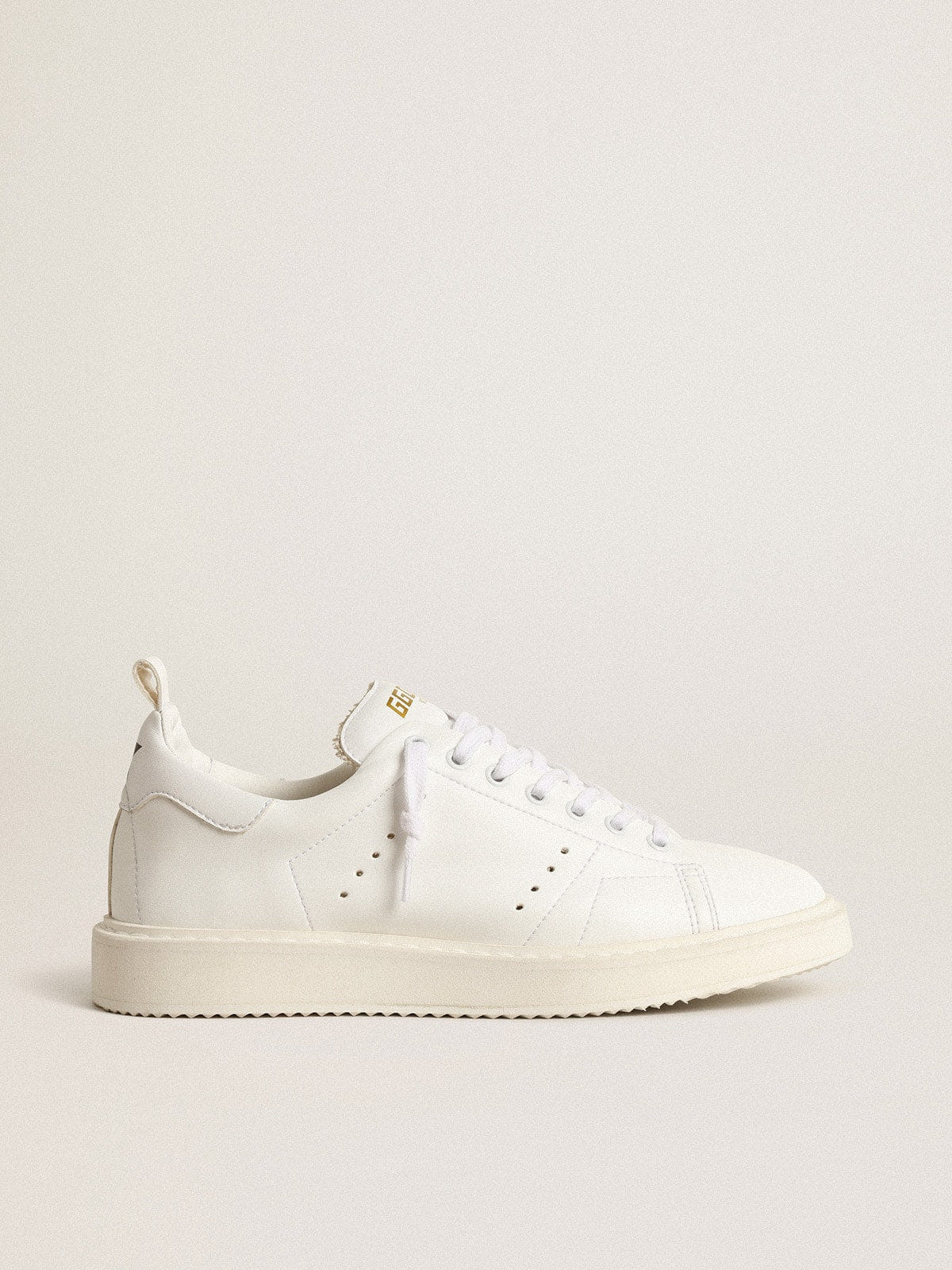 Golden Goose Mens Bio-Based Starter With White Star And Heel Tab Mens