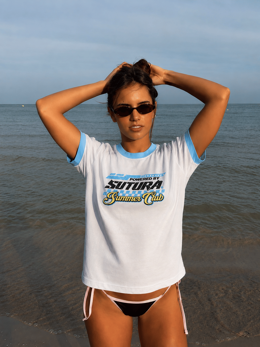 Riviera club ringer tee