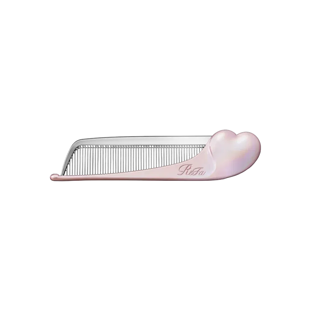 Refa Heart Comb Aira Rose Gold