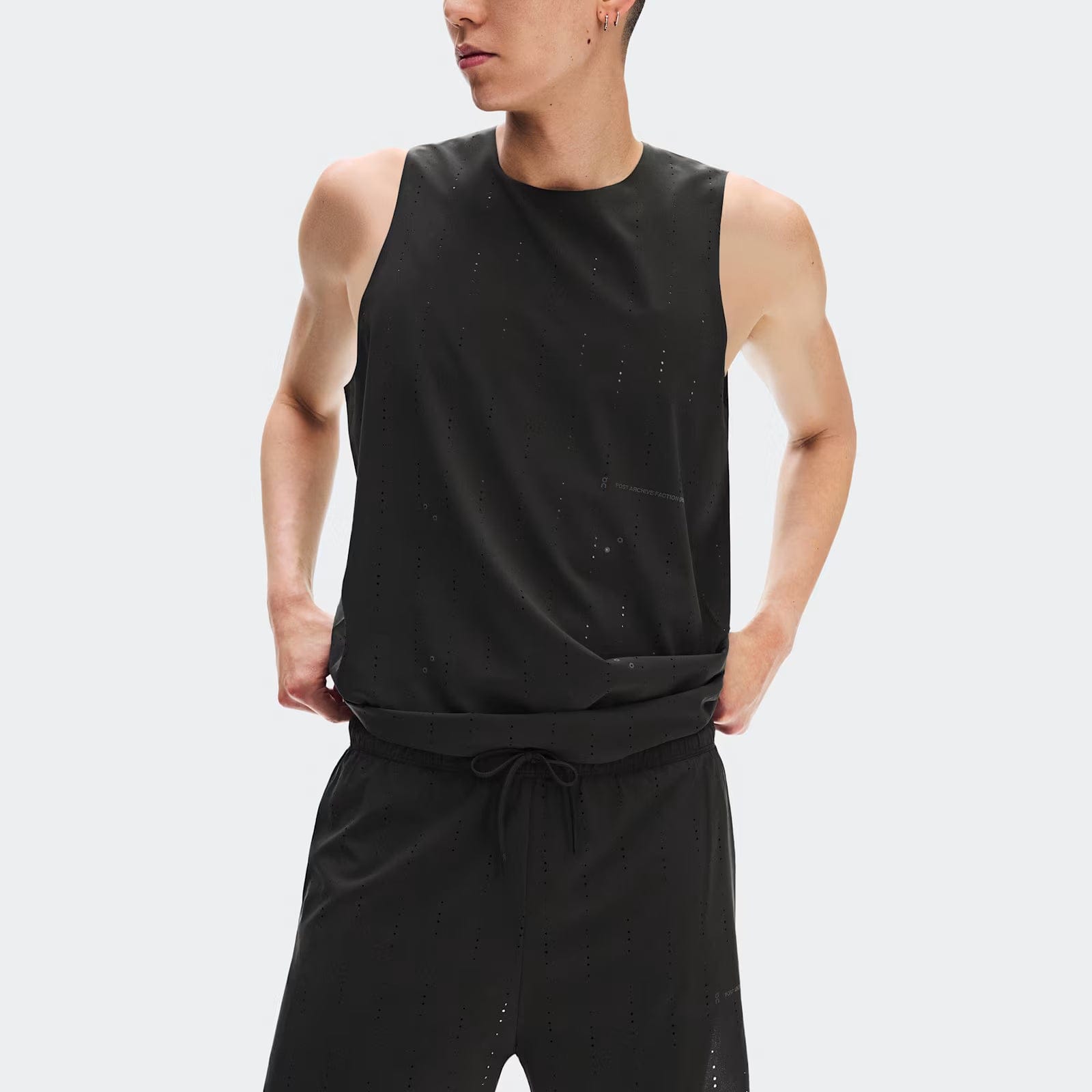 On Zero 2-In-1 Shorts Paf Molasses | Black