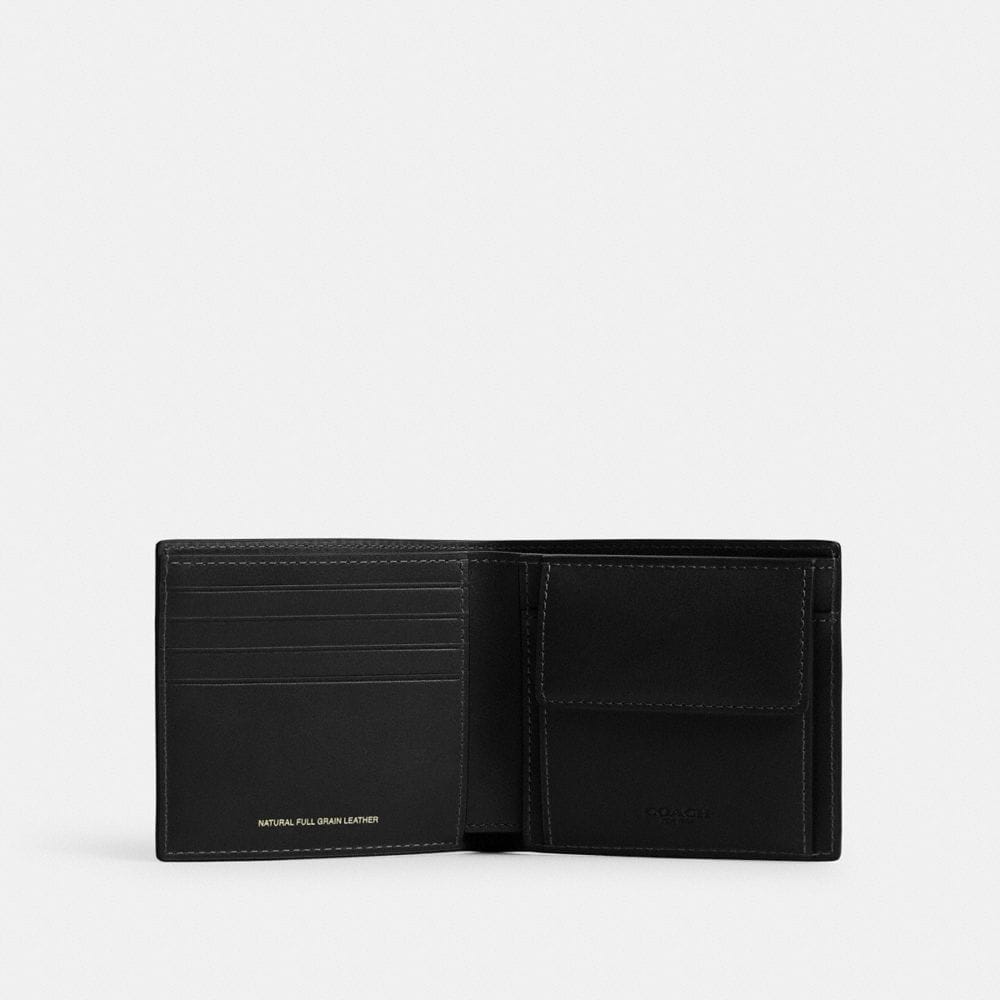 Coach Coin Wallet Black