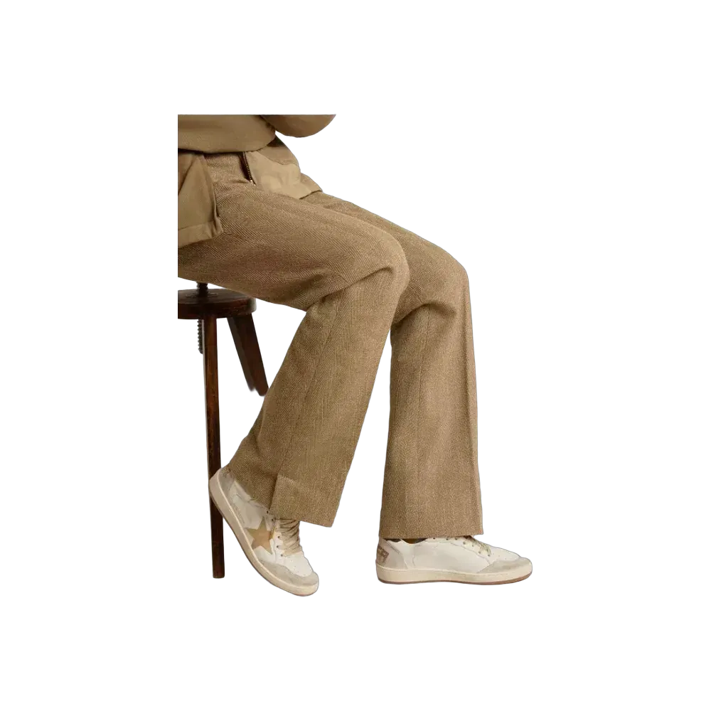 Golden Goose Ball Star LTD With Beige Star And Black Heel Tab