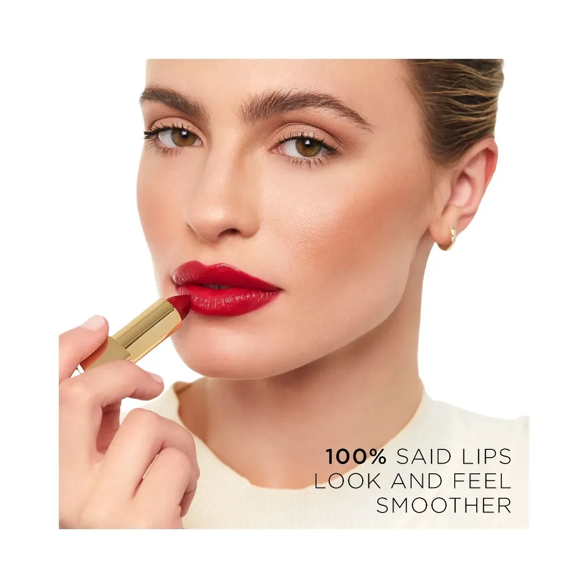 Hourglass Unlocked Satin Creme Lipstick Tropic 332 - Rose Mauve