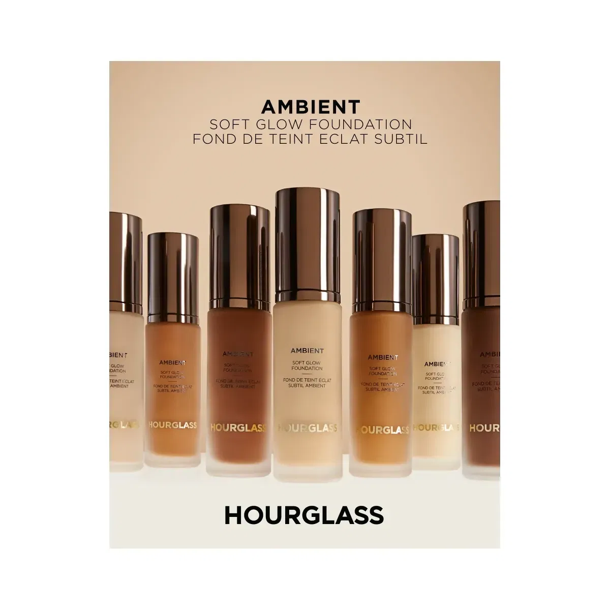 Hourglass Ambient Soft Glow Foundation Sample Card - 2024