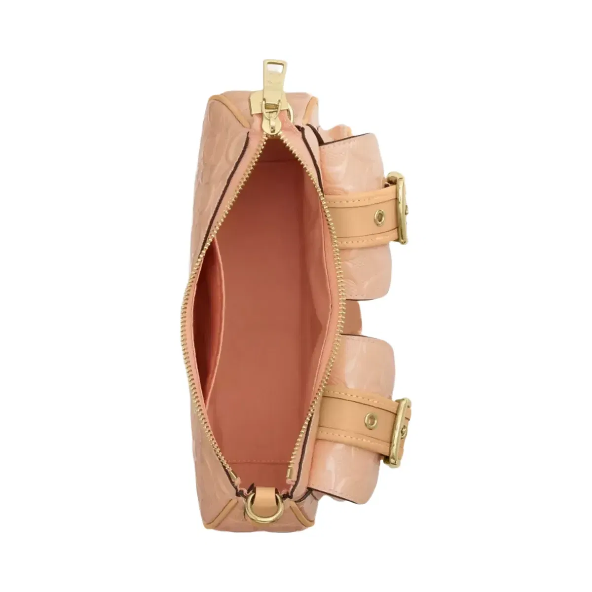 Coach Ashton Shoulder Bag In Signature Leather in Gold Faded Blush