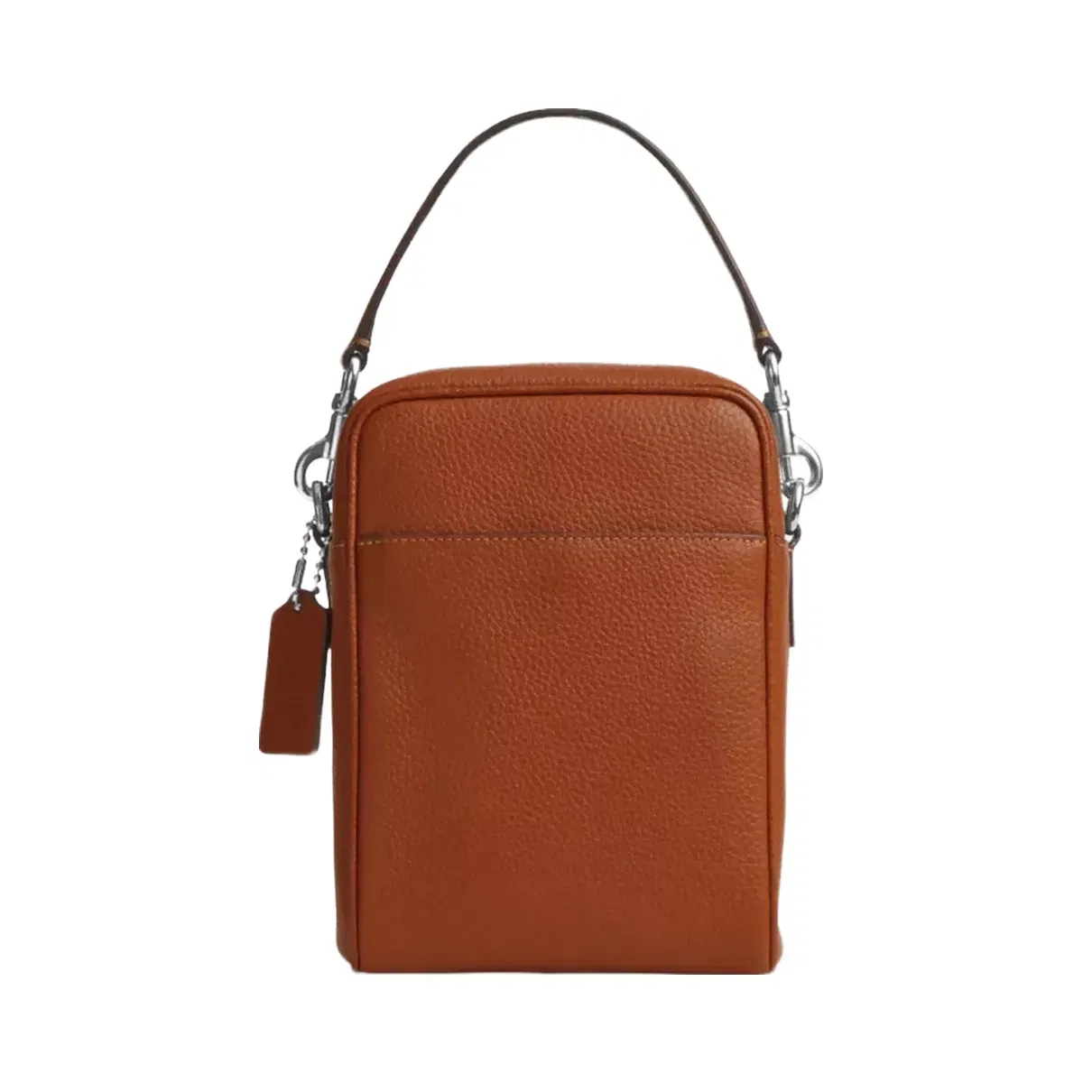 Coach Tristan Crossbody Bag 14 in Silver Amber Brown