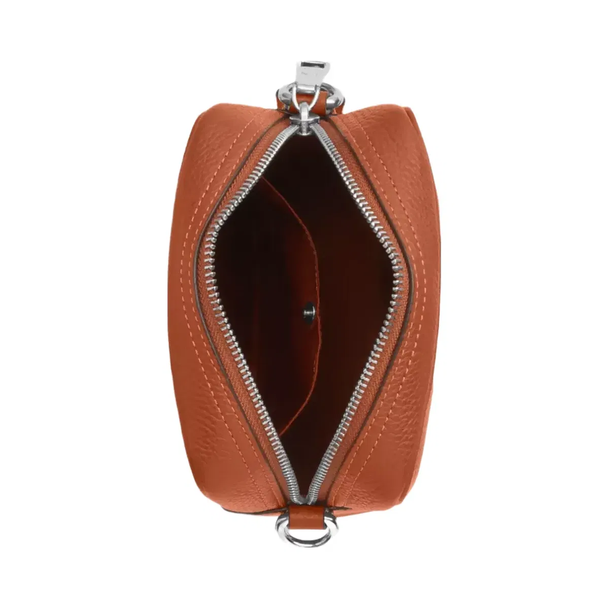Coach Tristan Crossbody Bag 14 in Silver Amber Brown