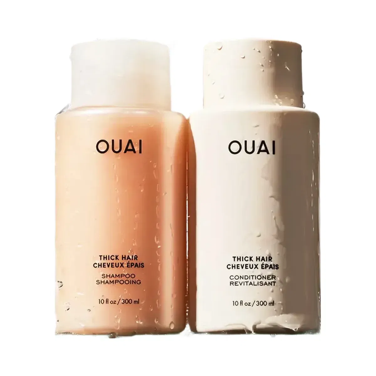 OUAI Thick Hair Shampoo & Conditioner Set