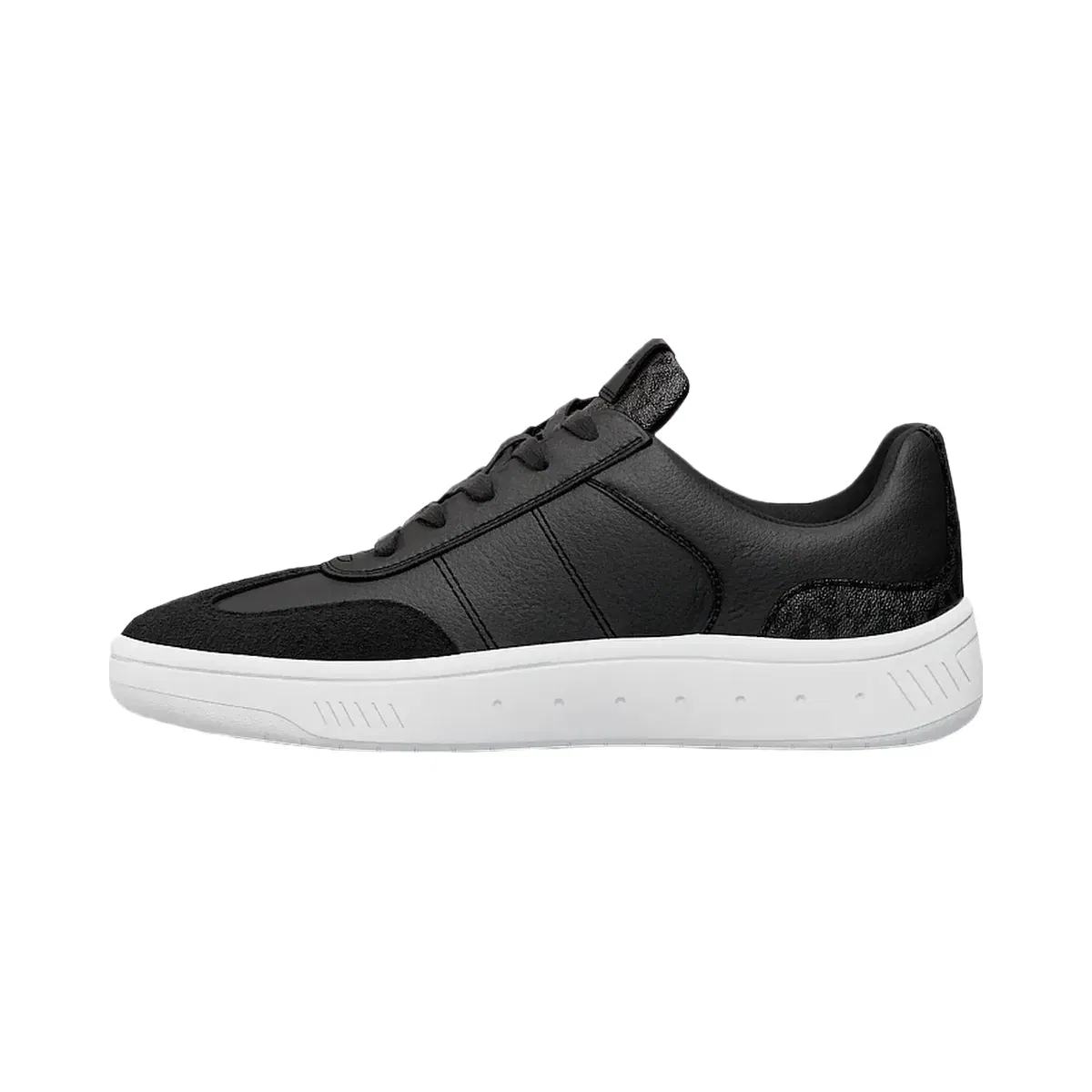 Michael Kors Kai Mixed-Media Sneaker Black