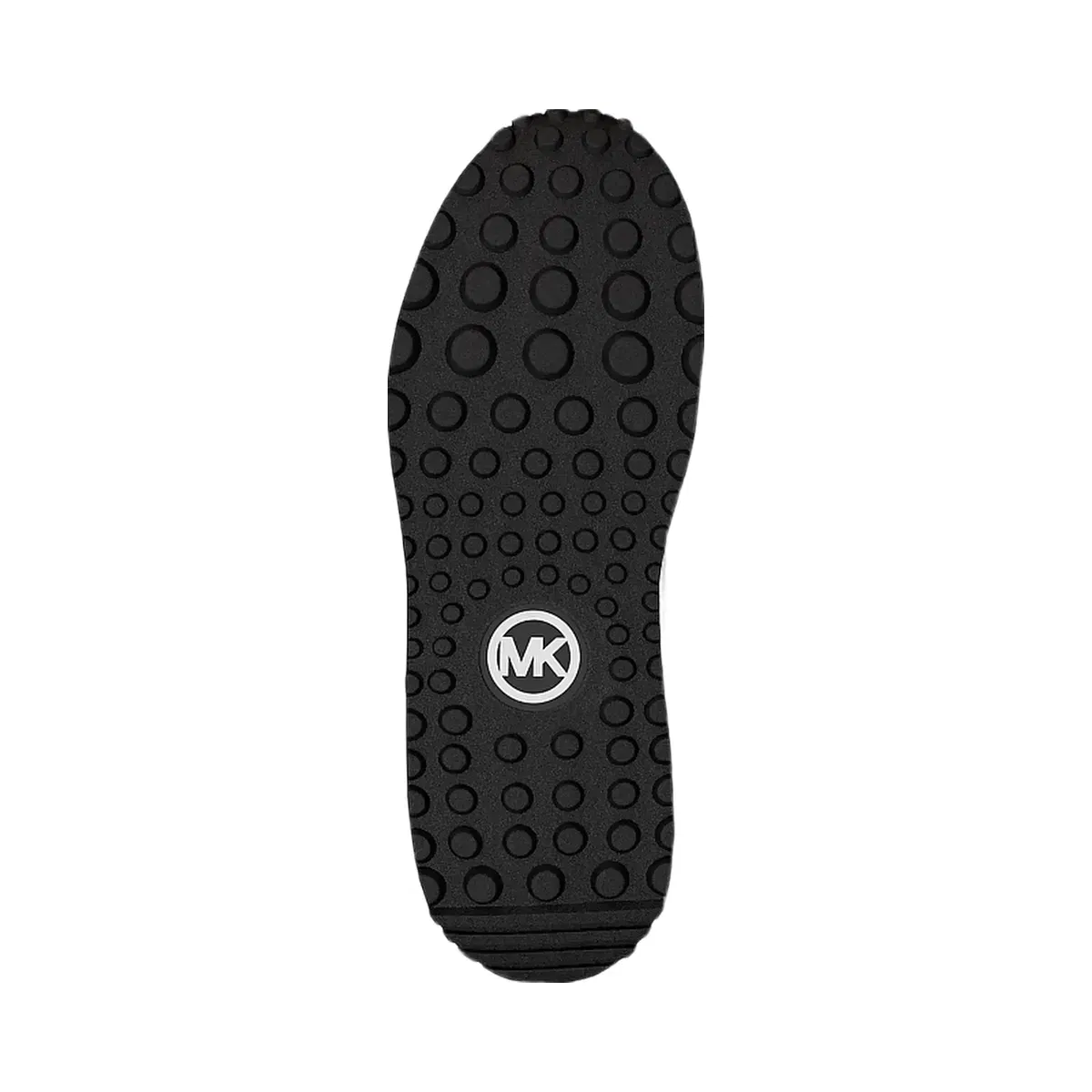 Michael Kors Dax Mixed-Media Trainer Bright Wht