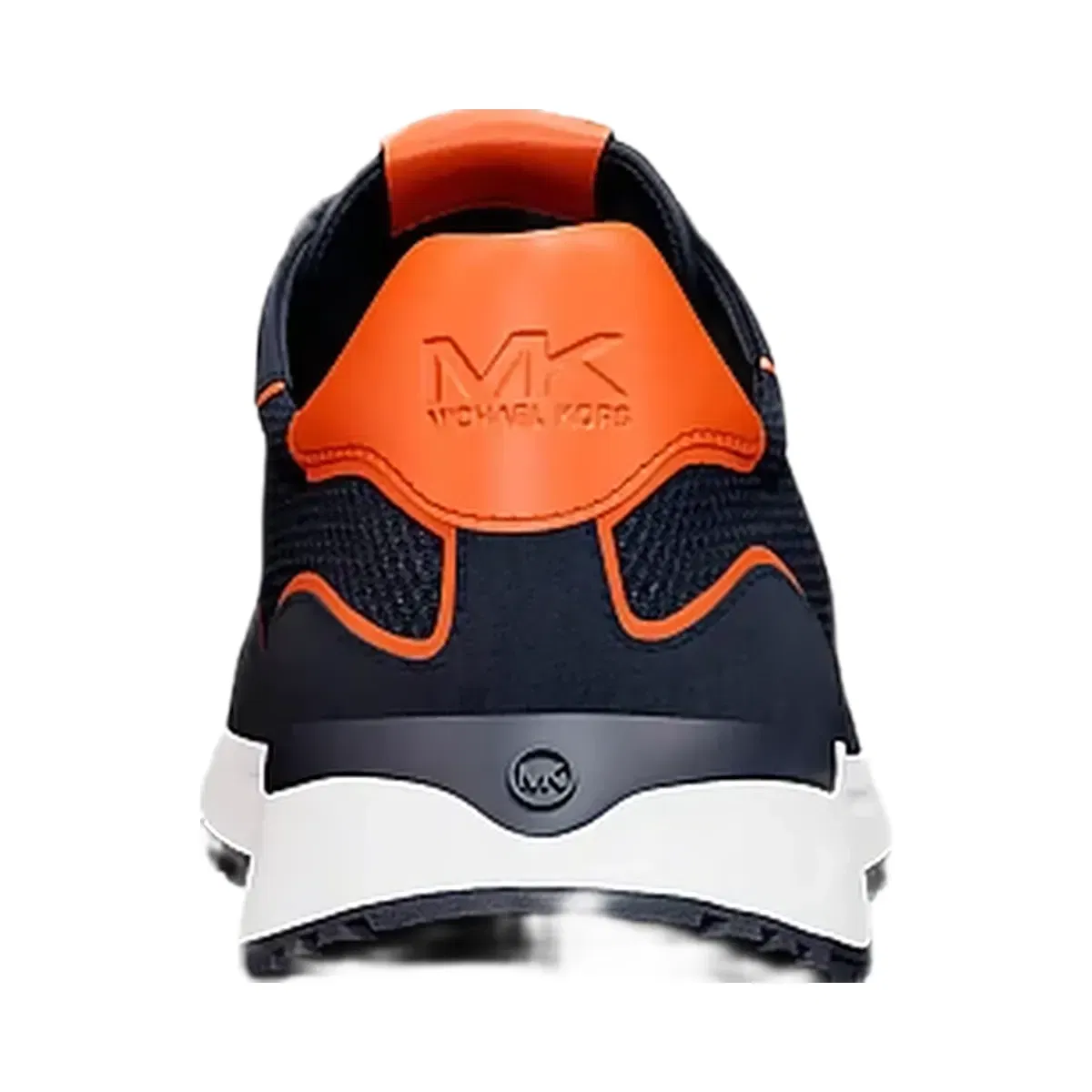 Michael Kors Dax Mixed-Media Trainer Navy