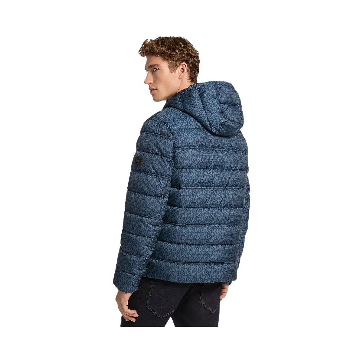 Michael Kors Signature Logo Reversible Jacket Midnight
