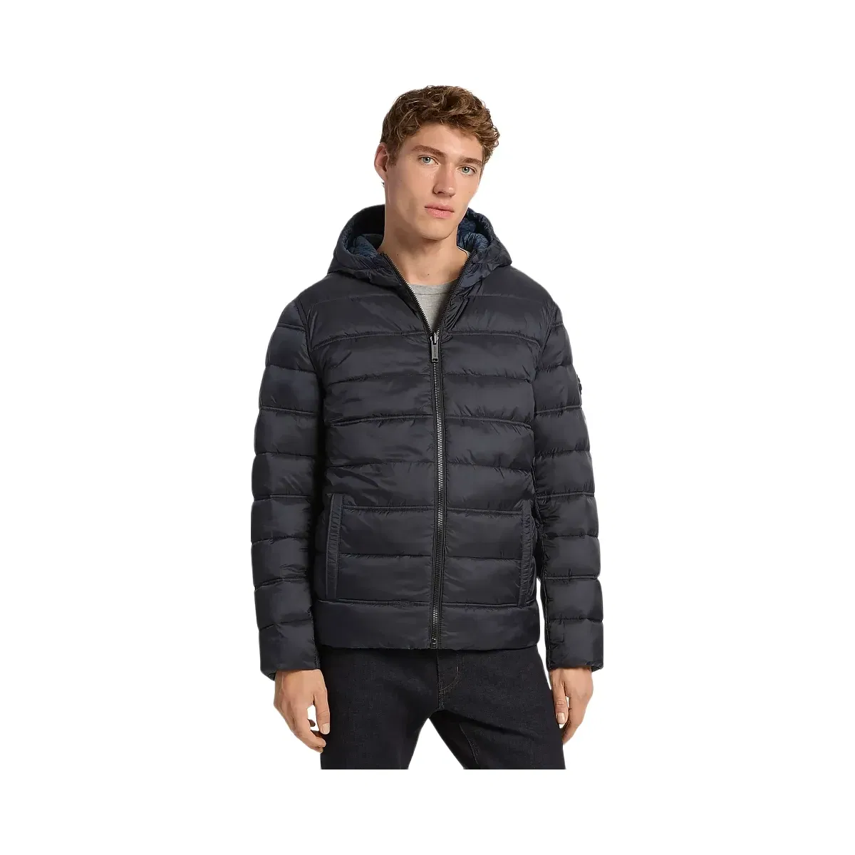 Michael Kors Signature Logo Reversible Jacket Midnight