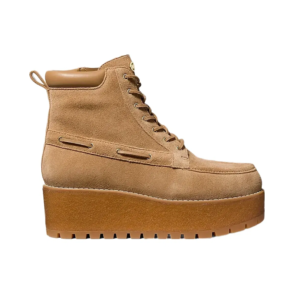 Michael Kors Kenny Suede Platform Boot Husk