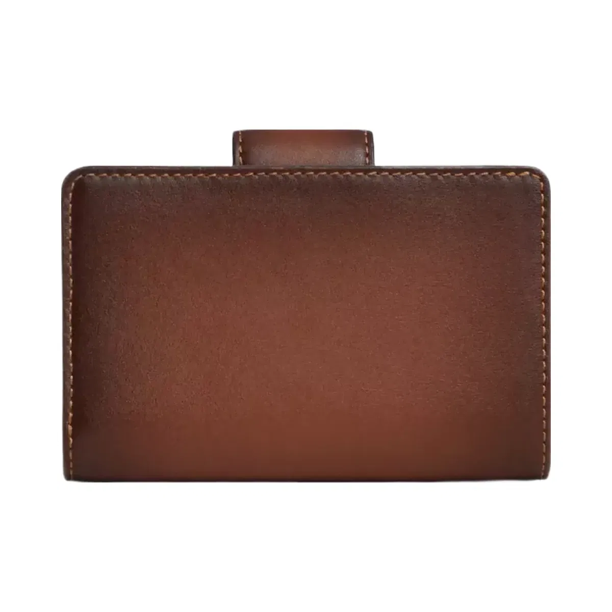 Coach Medium Corner Zip Wallet in Gold Redwood
