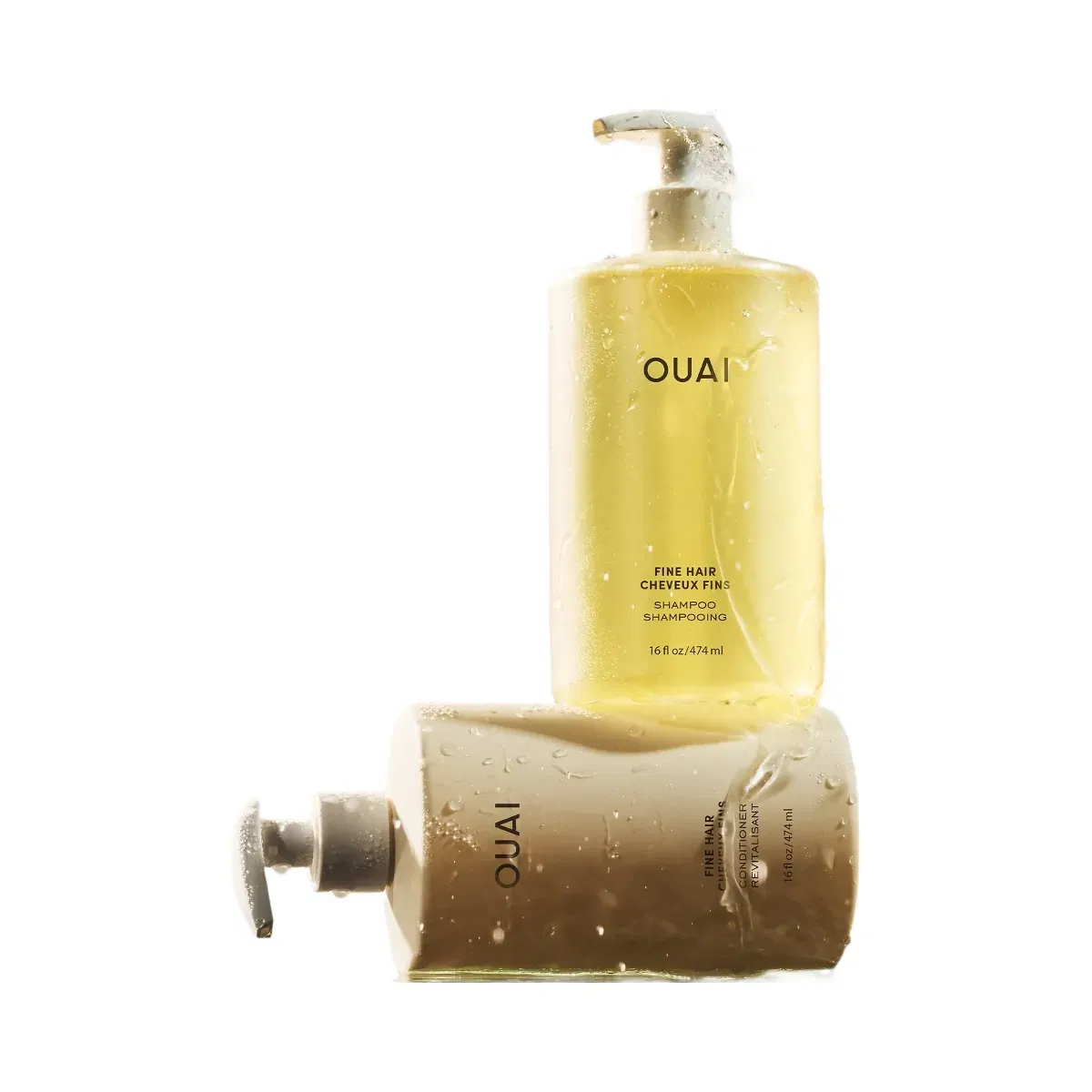 OUAI Fine Hair Shampoo & Conditioner Jumbo Set