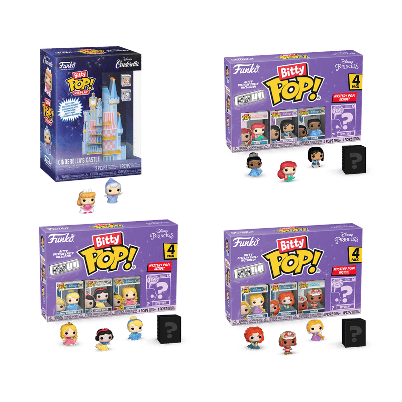 Bitty Pop! Disney Princess Bundle