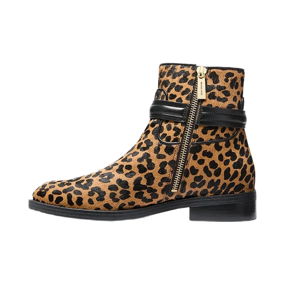 Michael Kors Mindy Leopard Print Calf Hair Boot Deer Multi
