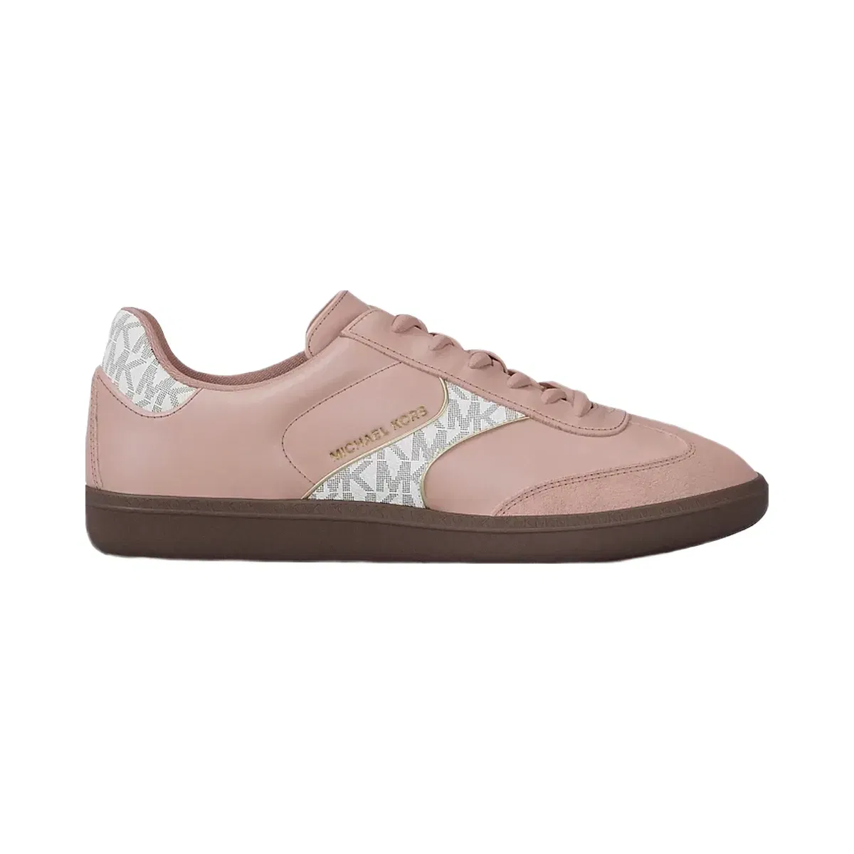 Michael Kors Benny Mixed-Media Sneaker Powder Blush