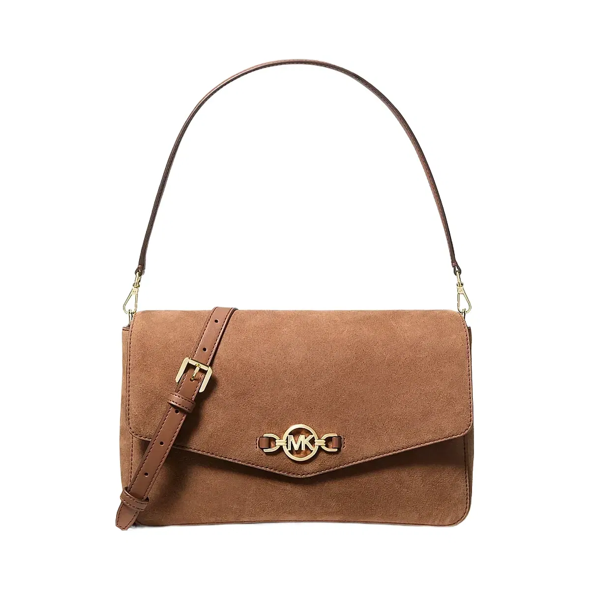 Michael Kors Kacey Large Convertible Crossbody Bag Luggage