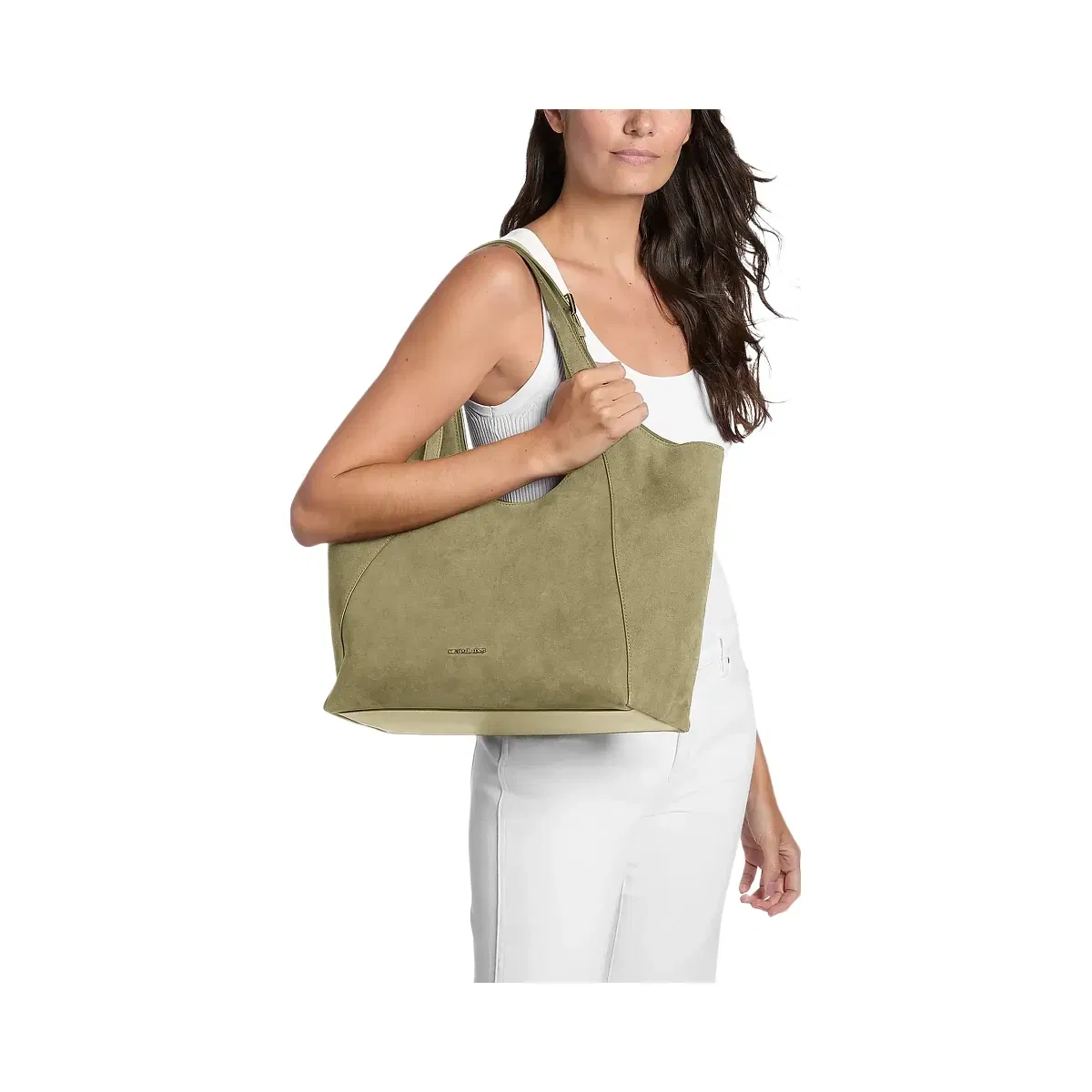 Michael Kors Bernie Large Tote Bag Oregano