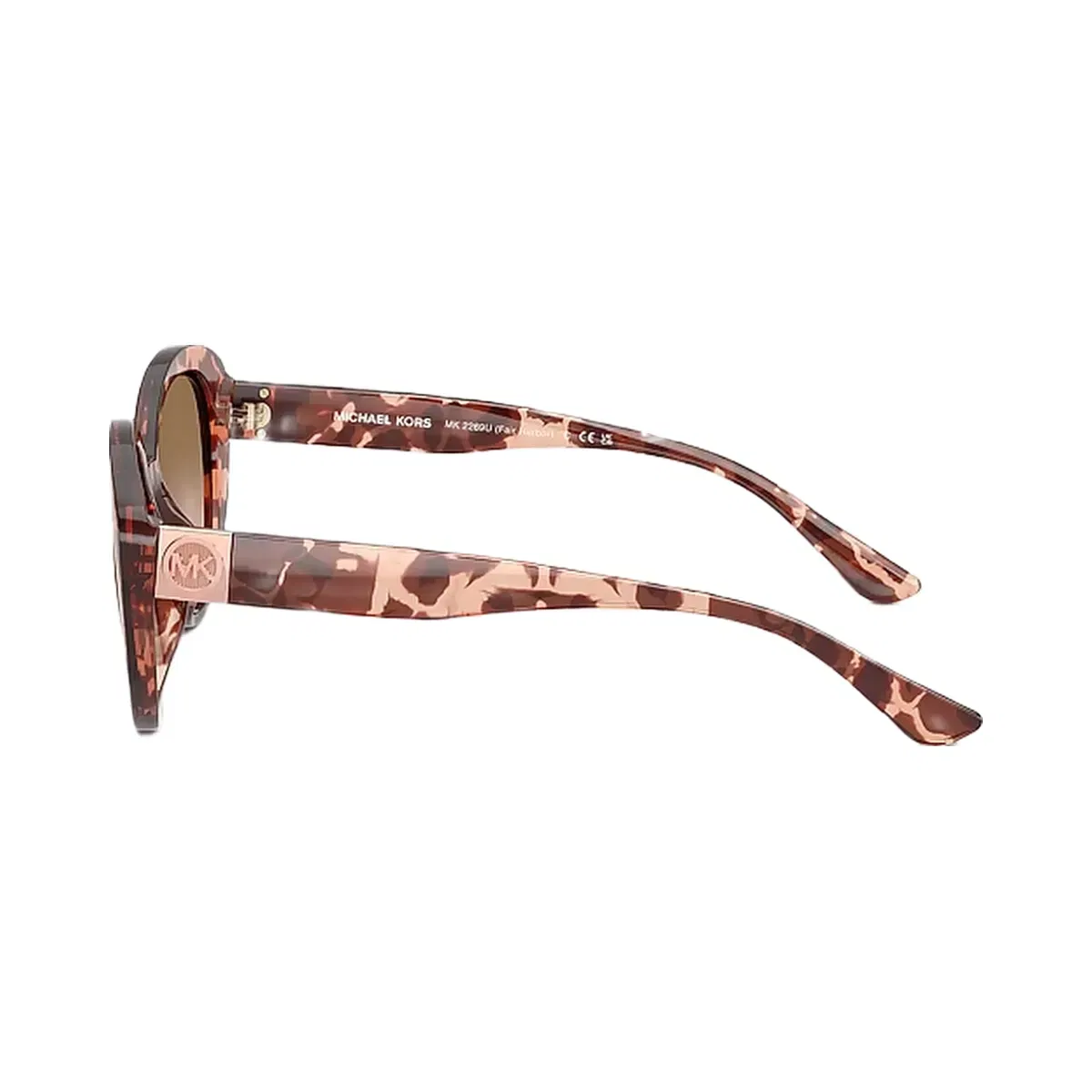 Michael Kors Fair Harbor Sunglasses Rose Gold/Pink Tortoise