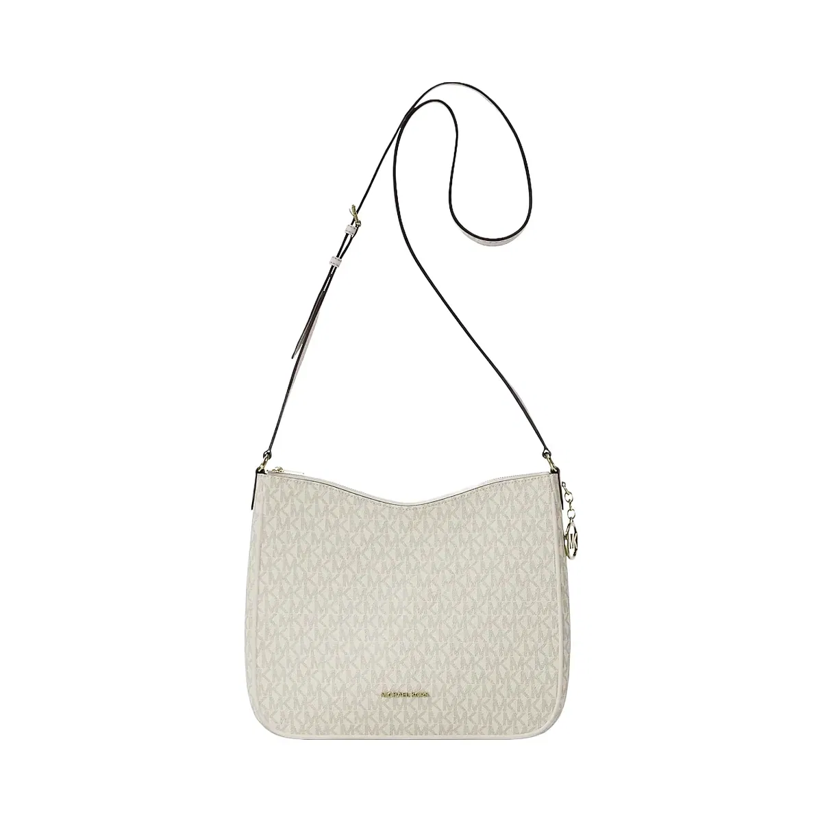 Michael Kors Nayla Medium Signature Logo Messenger Bag Lt Crm Multi