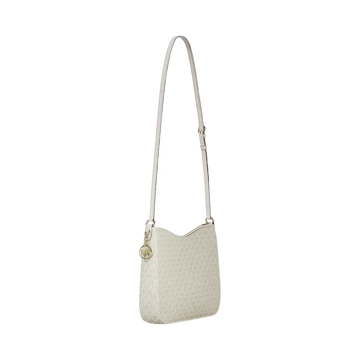 Michael Kors Nayla Medium Signature Logo Messenger Bag Lt Crm Multi