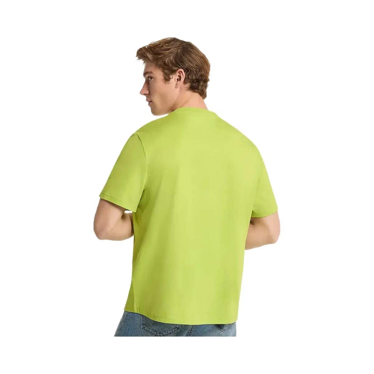Michael Kors Logo Cotton Jersey T-Shirt Lime