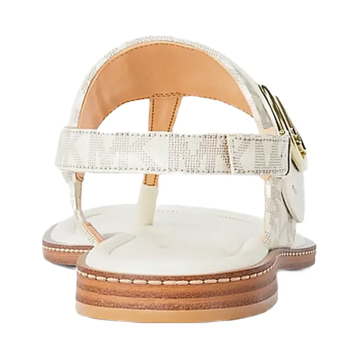 Michael Kors Carmen Signature Logo Thong Sandal Vanilla