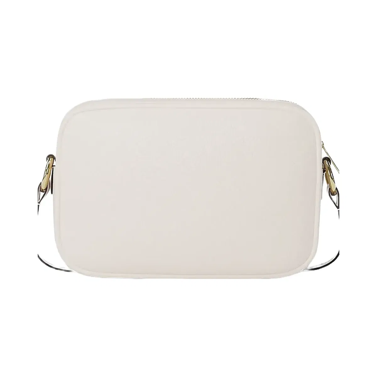 Michael Kors Jet Set Large Pebbled Leather Camera Crossbody Bag Lt Cream