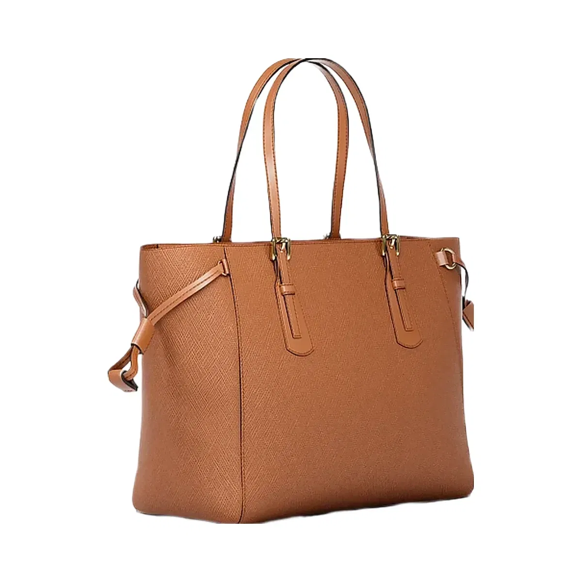 Michael Kors Voyager Extra-Small Saffiano Leather Convertible Crossbody Bag Luggage