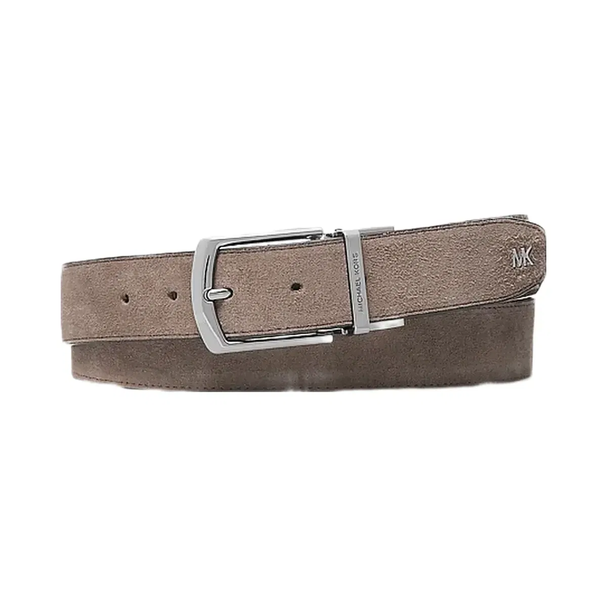 Michael Kors Suede Belt Mushroom