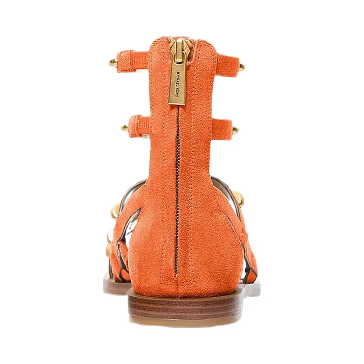 Michael Kors Noa Studded Suede Gladiator Sandal Mimosa