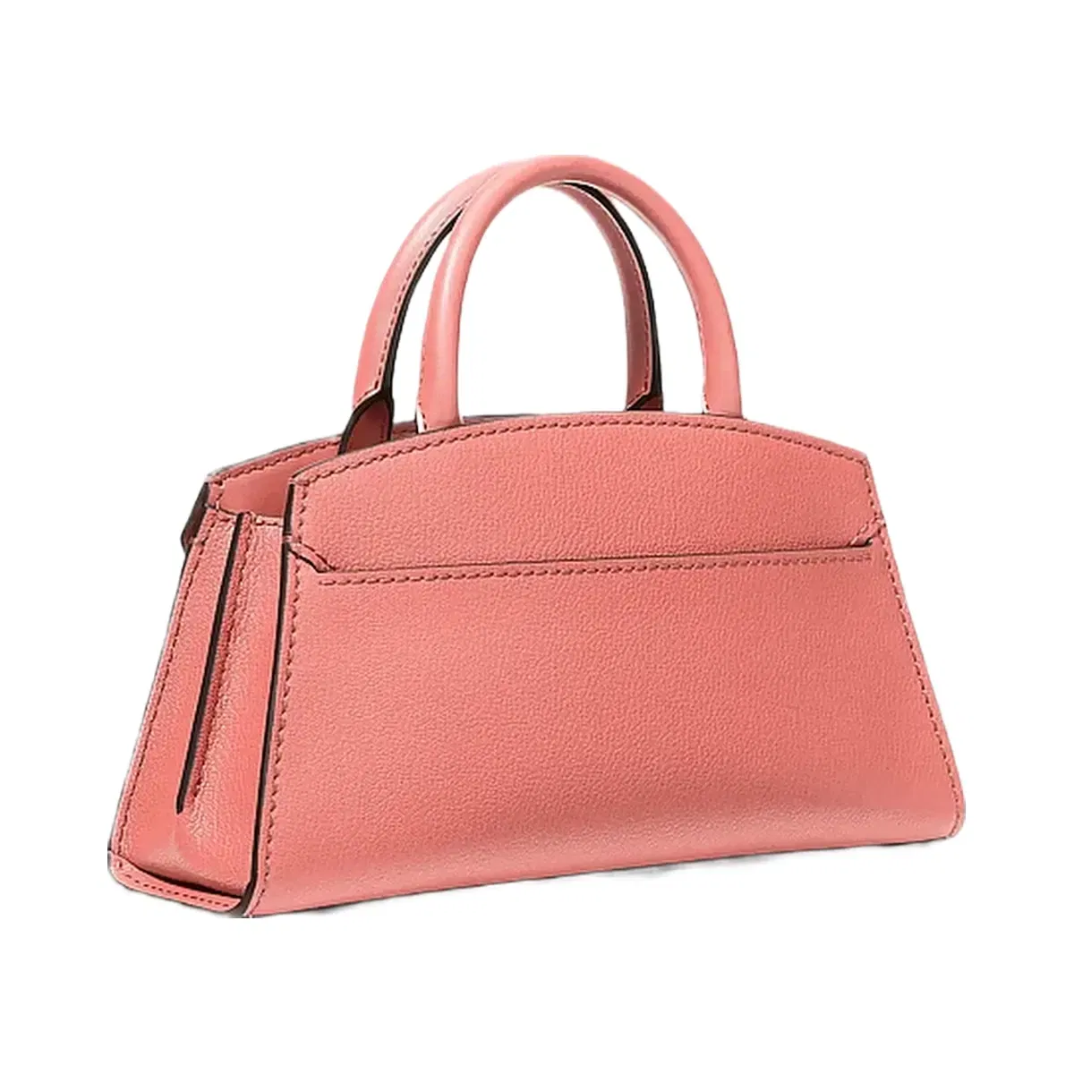 Michael Kors Greta Small Leather Satchel Sunset Rose