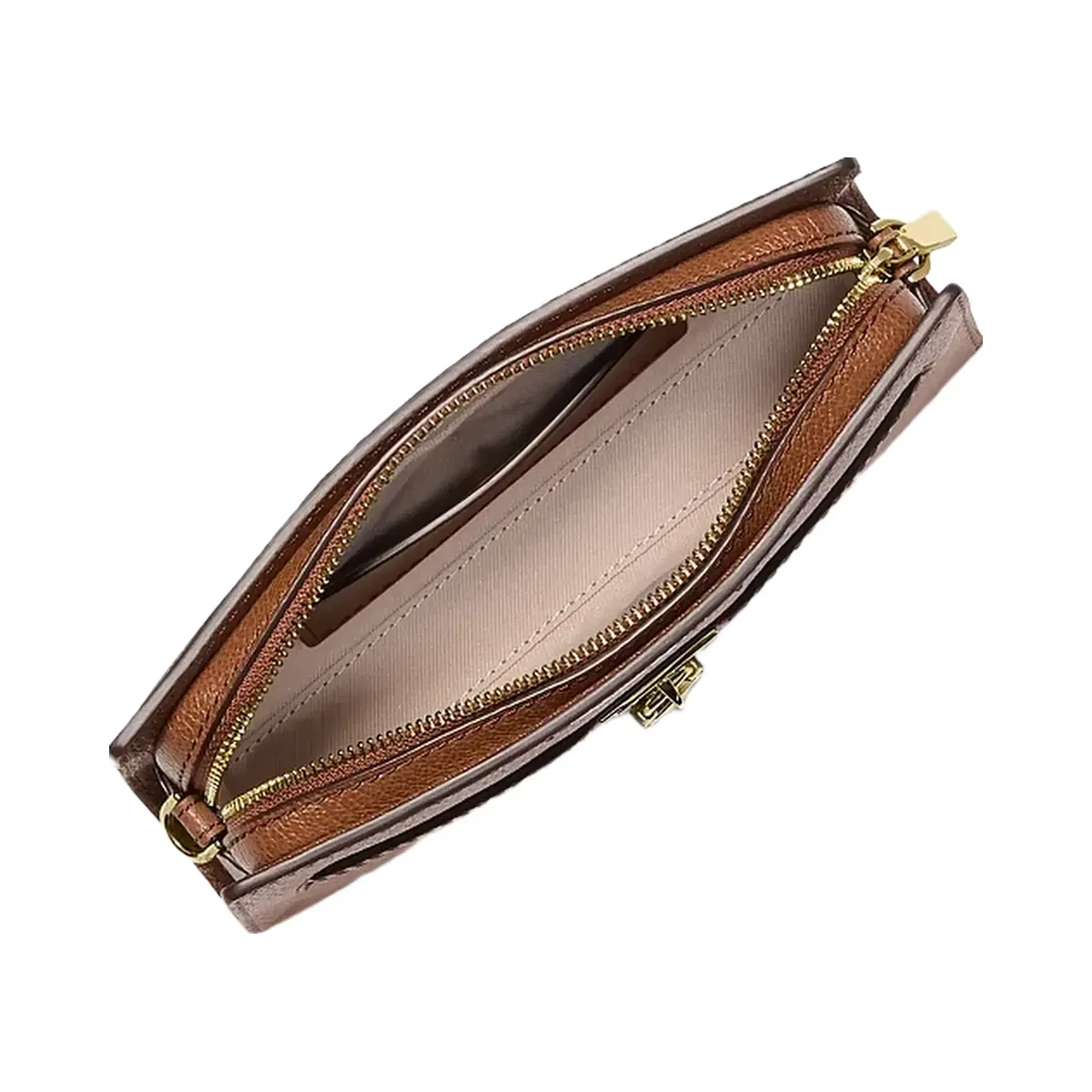 Michael Kors Hamilton Moderne Extra-Small Leather Convertible Crossbody Bag Luggage