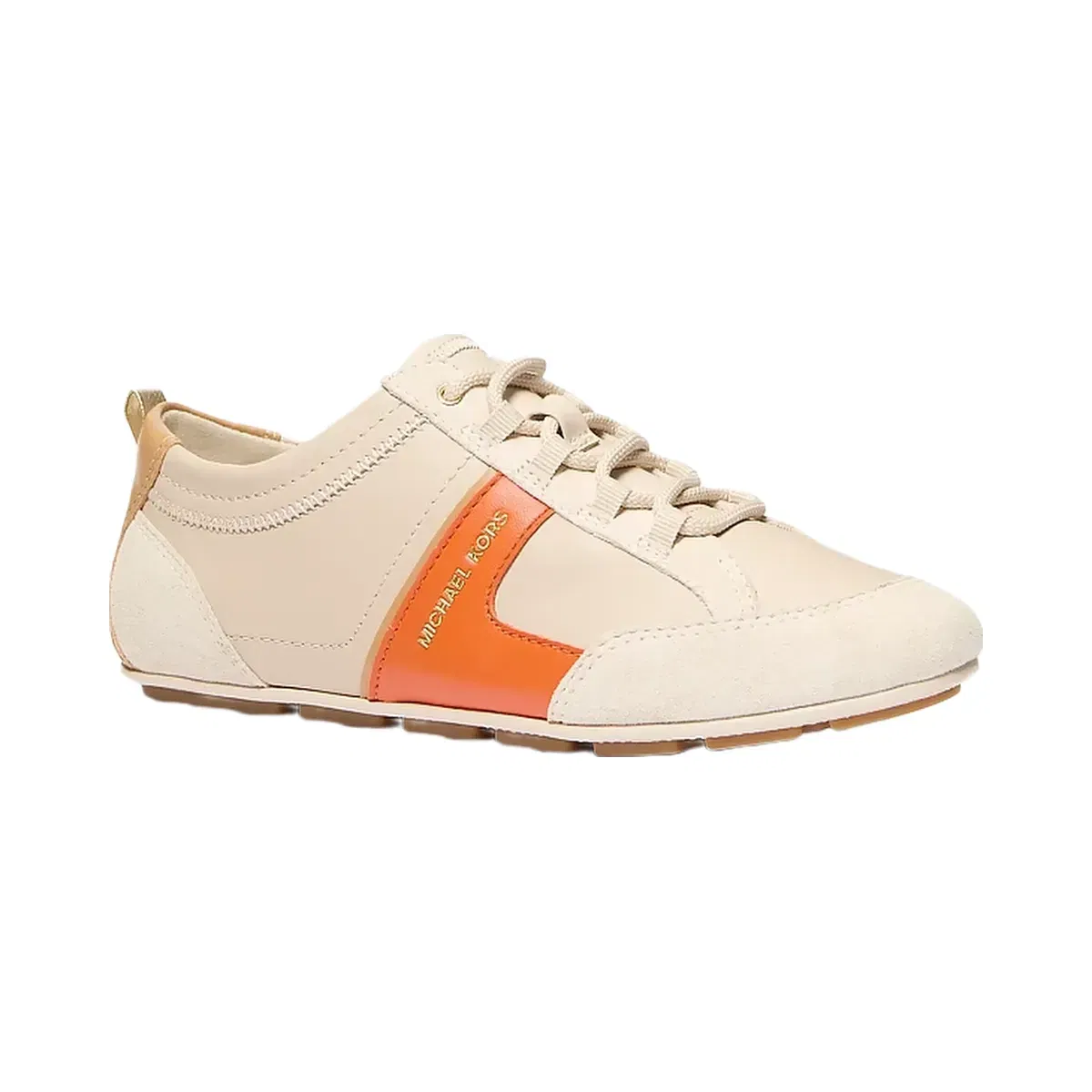 Michael Kors Keely Leather Trainer Mimosa